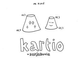 Kansi: MK Einiö: Kartio – sarjakuvia