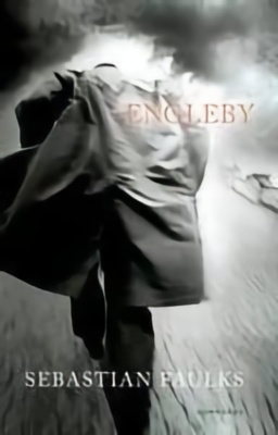 Englebyn kannessa on mustavalkoinen valokuva poispäin juoksevasta miehestä.