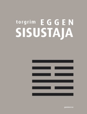 Sisustaja-kirjan harmaassa kannessa on mustilla viivoilla I Chingin heksagrammi 22, armo.