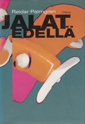 Jalat edellä -kirjan kannessa on katkonainen lähikuva pienestä leikkilentokoneesta.