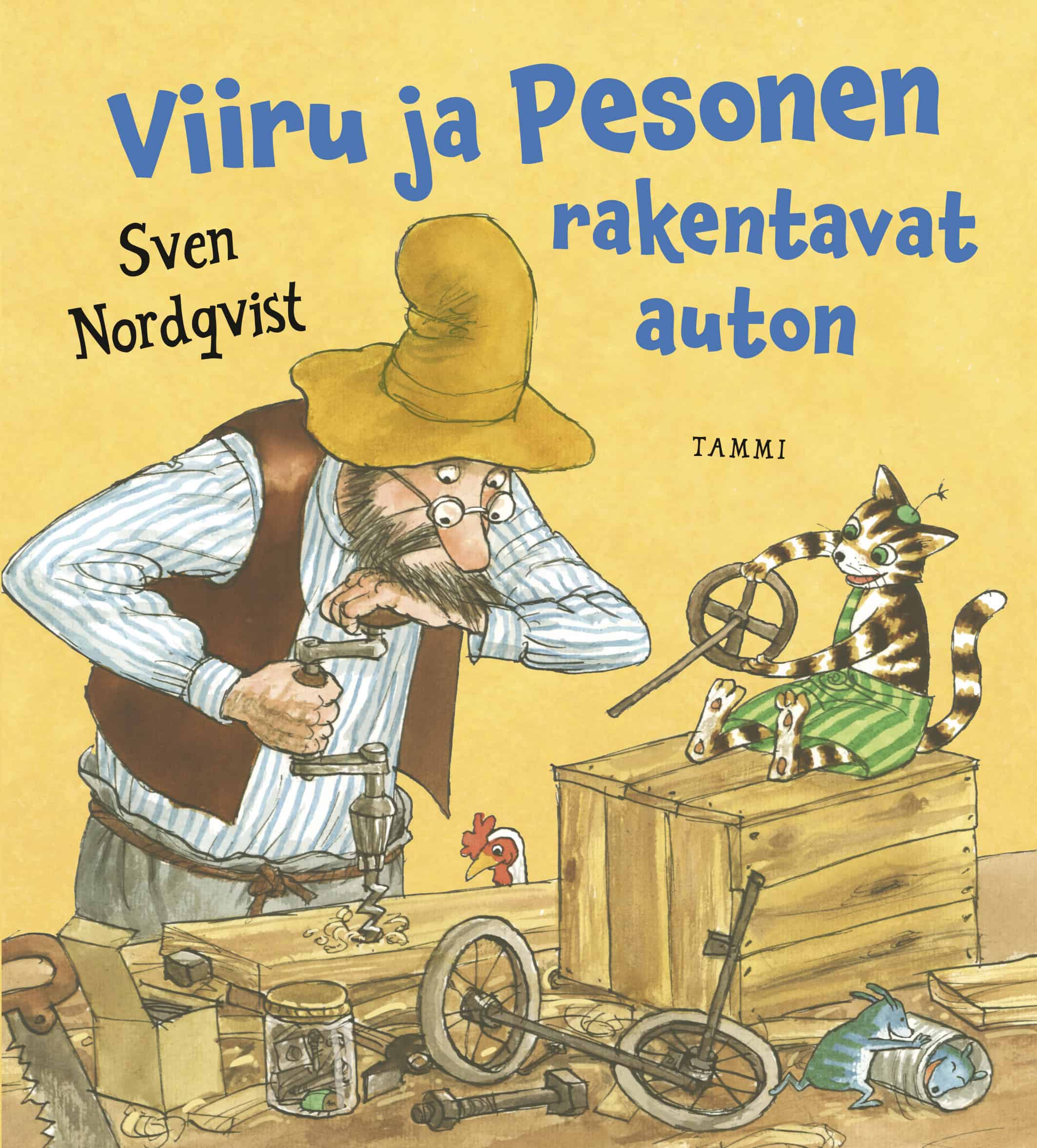 Viiru Ja Pesonen Rakentavat Auton Sven Nordqvist Kirjavinkit