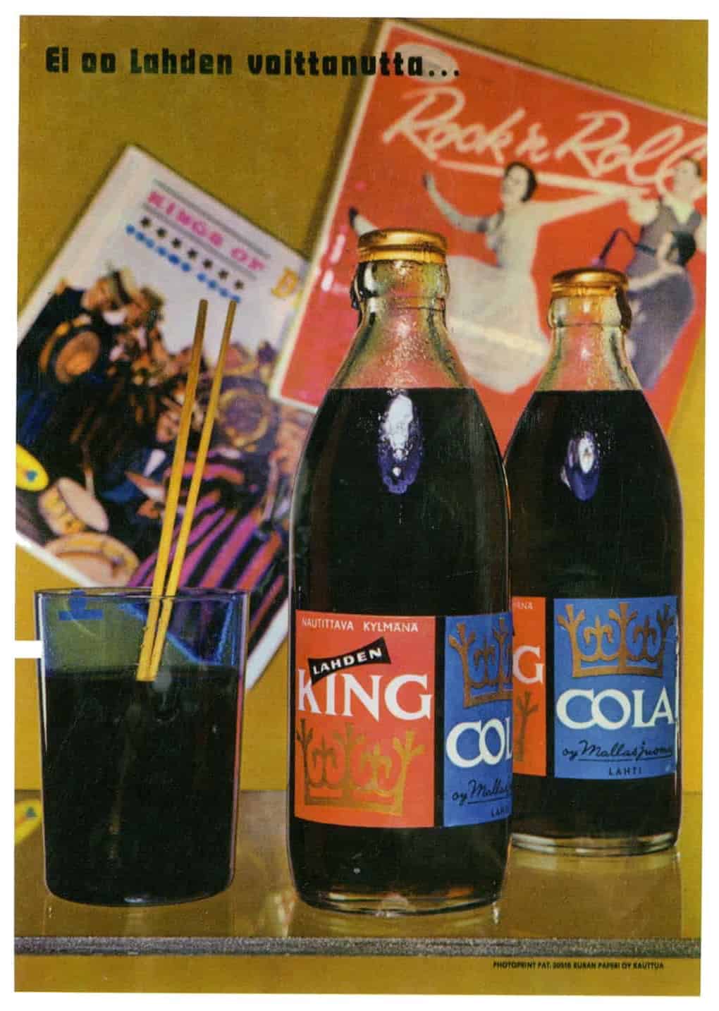 Mallasjuoman King-Cola-juliste