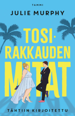 Juhla-asuiset nainen ja mies seisovat vastatusten. Naisella on korkokengät, miehellä toisessa jalassa sukka, toisessa kenkä.