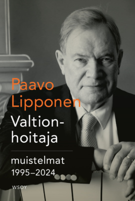 Valtionhoitaja-kirjan kannessa on mustavalkoinen valokuva Paavo Lipposesta.