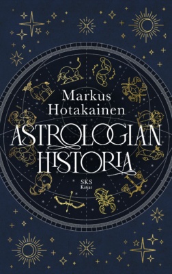 Astrologian historian kannessa on tähtikuvioita taivaankannella esittelevä kuvio.